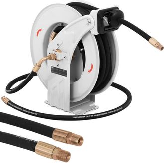 MSW Bike Accessories Msw - Enrollador De Manguera De Alta Presi&oacute;n - 15 M - 160 Bar