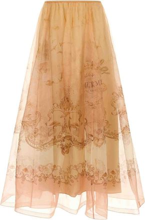 Zimmermann Hypnotic Organza Maxi Skirt