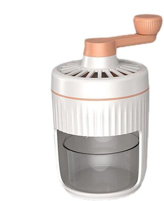 OEM M&aacute;quina De Hielo Raspado, M&aacute;quina Port&aacute;til Hacer Conos Nieve, Mini Raspador Hielo Desmontable, Material Acero Inoxidable, 5.12 9.05 Pulgadas