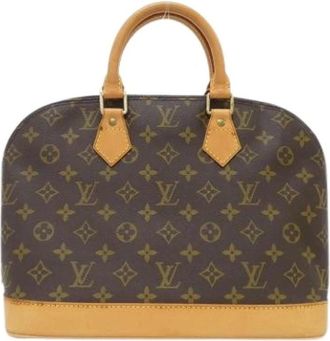 Louis Vuitton Pre-owned Handbags, female, Brown, Size: ONE SIZE Pre-owned Alma PM Handbag