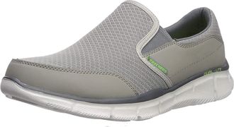 Skechers Mens Equaliser Persistent Low-Top Sneakers, Gray, 9.5 UK