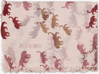 Hemisphere Rechteckiger Schal mit Fantasiemuster Nungles