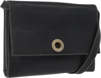 Celine Pre-owned Vintage Schoudertas - Dames - Vintage Schoudertas - Zwart - ONE Size - Leer - Vintage