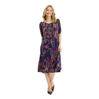 In Front IN Front - Midi Jurk - Dames - Jurken - Veelkleurig - Maat: M