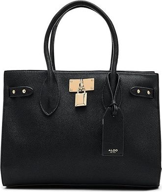 Aldo Jackietotee Satchel Handbags Black, Polyurethane