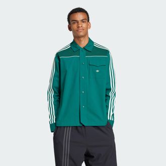 adidas Originals Mens Premium Jacket - Forest Green - Size X-Large