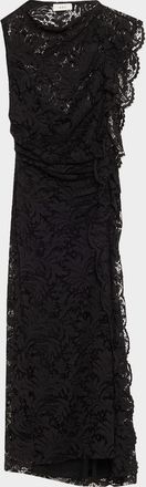 A.L.C. Astrid Draped Lace Dress