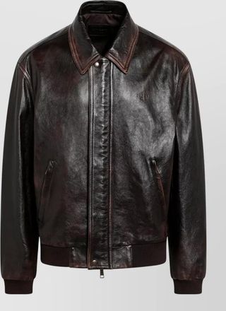 Prada leather jacket