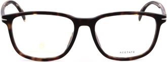David Beckham Db 1029/F Rectangular Tortoiseshell Acetate Eyeglasses