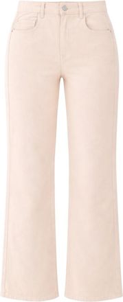 Isabel Marant Beige Straight High Rise Jeans