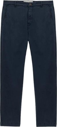 Roy Rogers Katoenen Gewassen Broek - Heren - Chinos - Blauw - W36 - Katoen - Broeken