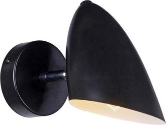 Maytoni Aida Aplique E14x1 40w Negro Metal Moderno 19x9,5x18,9 Cm