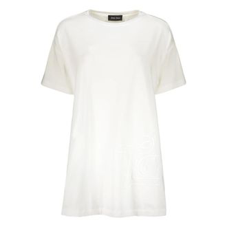 Herno T-Shirts, female, White, Size: S White cotton T-shirt