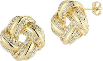 Sphera Milano Plated Cz Earrings