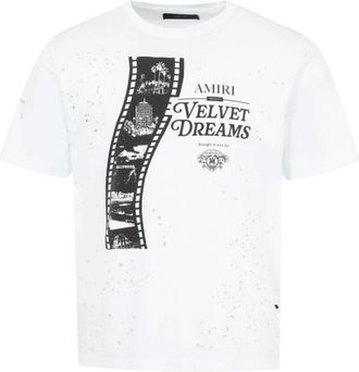 Amiri Hombre, Camisetas, Blanco, Talla: M