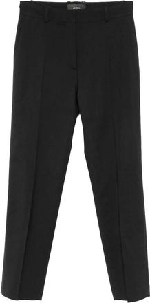 Joseph Tailoring Wool Stretch Coleman Pantalon - Dames - Slim Fit Broeken - Zwart - M - Wol - Broeken