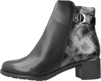 Pitillos Elegante Haklaarzen voor Vrouwen - Dames - Laarzen met Hak - Zwart - 37 EU - Schoenen