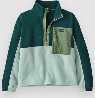 Patagonia Microdini 1/2 Zip P/O Kids Half-Zip Fleece Trui blauw