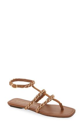 Stuart Weitzman Soluxe Crystal Sandal in Toasted Almond at Nordstrom, Size 8.5