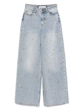 Self Portrait Jeans de autorretrato azul