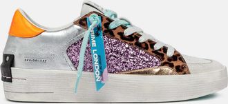 Crime London SK8 DELUXE WEDGE EXOTIC PURPLE