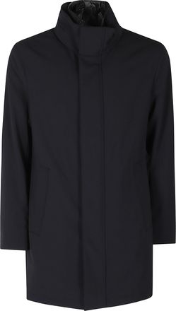 Montecore Blue Lightweight Technical Fabric Down Coat