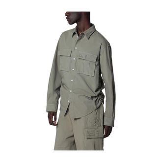 Dsquared2 Shirt - male - Dsquared2 - Casual Shirts - Green - L - Shirts