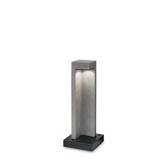 Netlighting Titano Integrated LED Outdoor Bollard Lamp 1 Light Granite 3000K IP55 in Grey