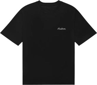 Malbon Golf graphic-print T-shirt - Black