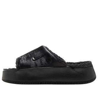 Nike (WMNS) Nike Calm Elevation SE Faux Fur Black IO9723-001