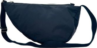The Row Slouchy Banana Two Bag in Black Nylon