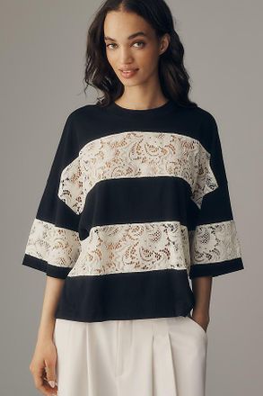 Essentiel Jemix Cotton Lace Tee