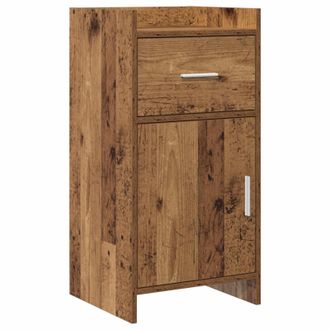 vidaXL Aparador Madera Envejecida 40 X 36 X 80 Cm Madera De Ingenier&iacute;a Vidaxl