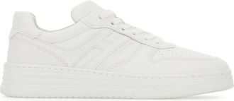 Hogan Casual Sneakers - Dames - Sneakers - Wit - 38 EU - Leer - Schoenen