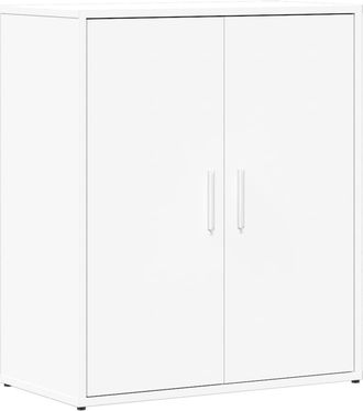 vidaXL Aparador De Madera De Ingenier&iacute;a Blanco 60x31x70 Cm Vidaxl