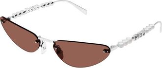 Gucci Brown Cat Eye Ladies Sunglasses GG1920S 002 63