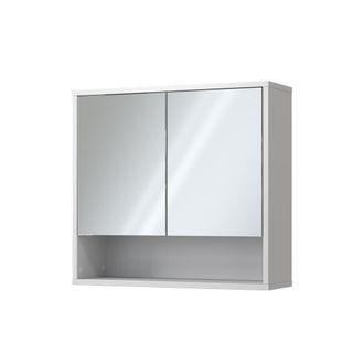 Vicco Armario Con Espejo Para Ba&ntilde;o Eliza, Blanco, 70 X 65 Cm Con 2 Puertas