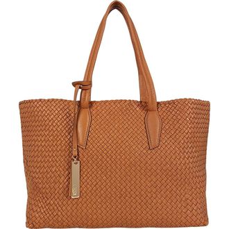 Lodis Marisa Woven Tote in Saddle at Nordstrom Rack