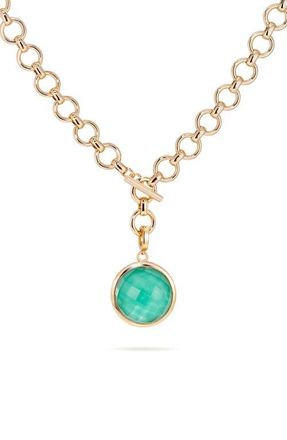 Dean Davidson Knockout Collar Necklace in Banyan Green at Nordstrom