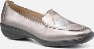 Hotter Womens Faith II Womens Slip On Shoes - Silver - Size: 5.5