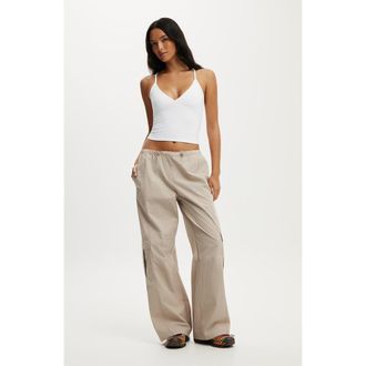 Cotton On Womens Active Woven Utility Pant in Allspice at Nordstrom, Size X-Large