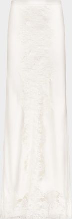 TWP Lace Silk Maxi Skirt
