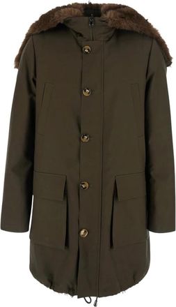 VALENTINI 1972 Hombre, Abrigos, Verde, Talla: 2XL