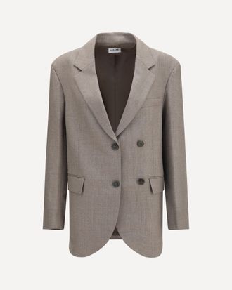 P.A.R.O.S.H. P. A.R. O.S. H. Virgin wool double-breasted Blazer Female S
