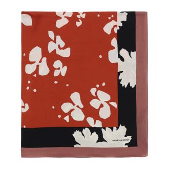 Dries Van Noten Pa&ntilde;uelo de Viscosa Estampado - Accessories - Mujer - Multicolor - ONE SIZE