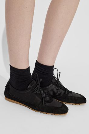 Aeyde Uma Leather Shoes, Womens, Black