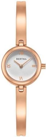 Bertha Sunglasses Lola Ladies Quartz Watch in Rose Gold at Nordstrom