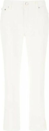 Michael Kors Slim-fit Jeans - Dames - Slim Fit Jeans - Wit - XS - Jeans