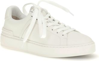 Balmain Womens B-Court Sneakers Blanc