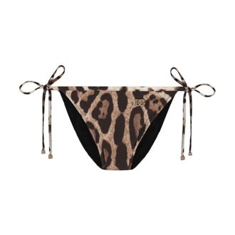 Dolce & Gabbana Dames, Badkleding, Bruin, Maat: XL